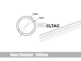 Bitspower None Chamfer Crystal Link Tube OD 12MM - Length 500MM