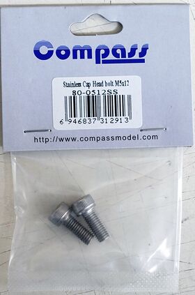 Cap Head Stainless Bolts M5x12 (2)