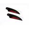 ZEAL Carbon Tail Blades 80mm (Red)