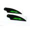 ZEAL Carbon Tail Blades 95mm (Green)